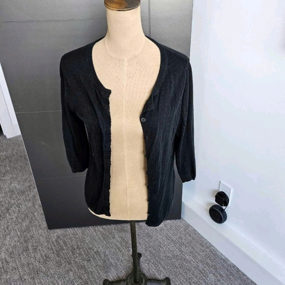 Banana Republic Black Women's Cardigan - Picture 1 of 2